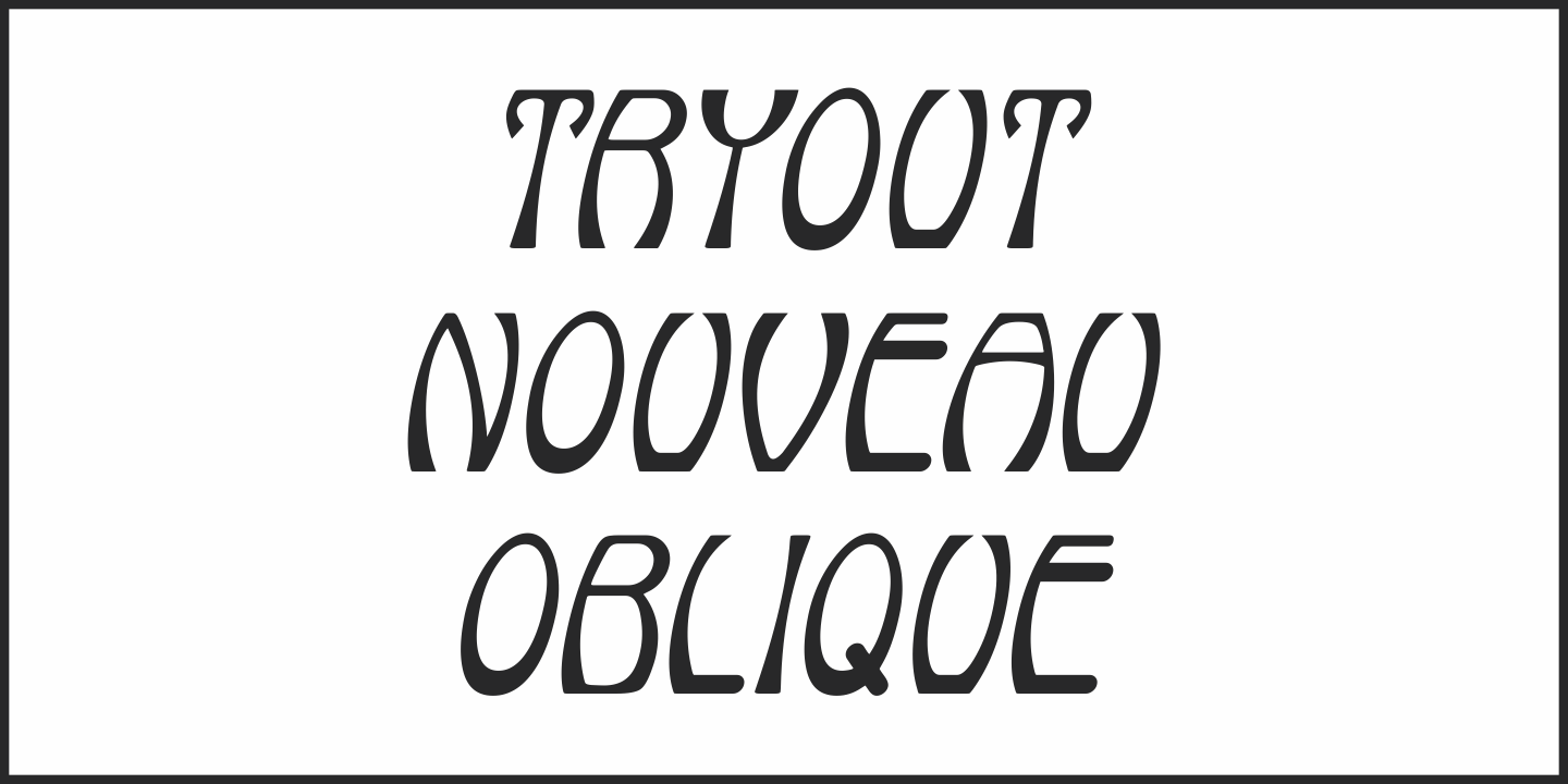 Tryout Nouveau JNL